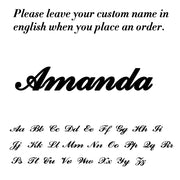 Custom Name Necklace Personality Crown Stainless Steel Necklace for Women Man Customized Jewelry Girlfriend Gift Steel