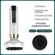 SculptEase™ Magnetic Cupping Massager: Rechargeable Body & Cellulite Scraping Machine