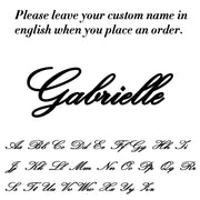 Custom Name Necklace Personality Crown Stainless Steel Necklace for Women Man Customized Jewelry Girlfriend Gift Steel